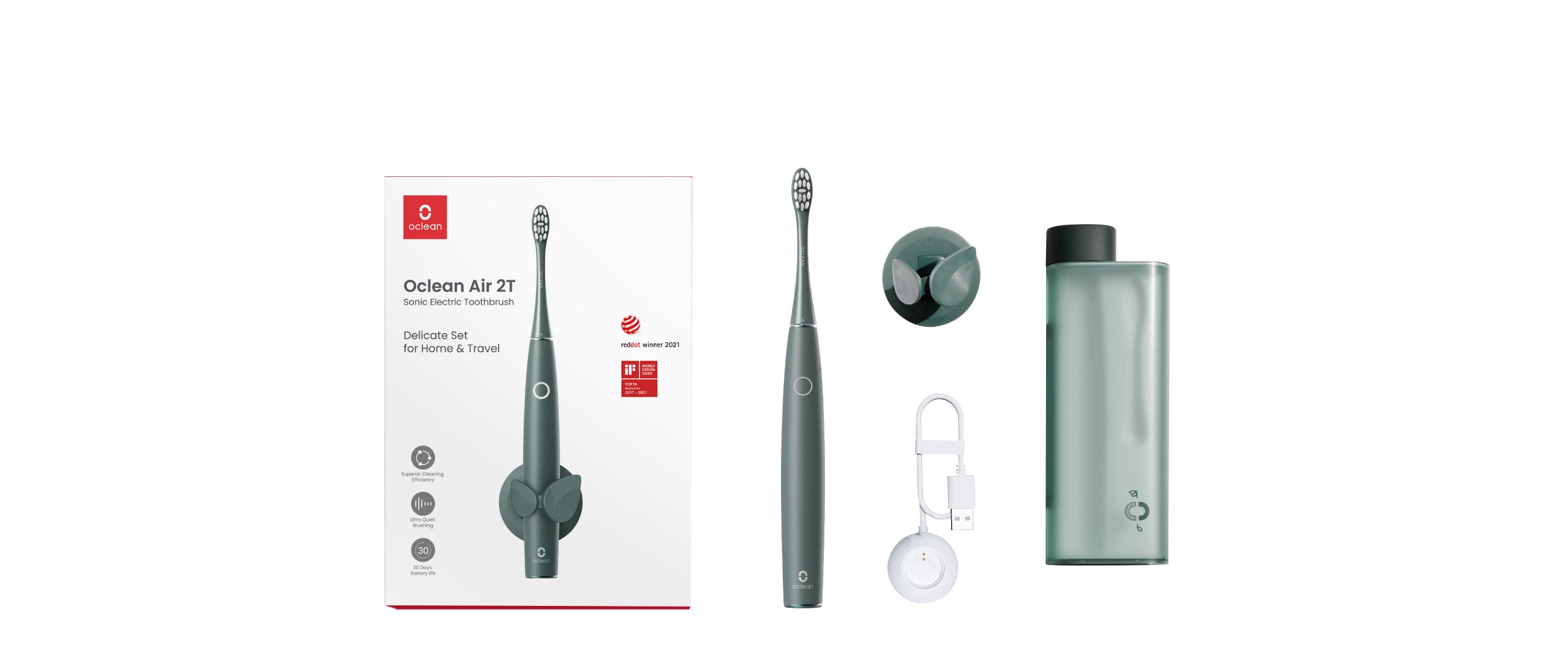 Oclean Air 2T Sonic Electric Toothbrush-Toothbrushes-Oclean US Store