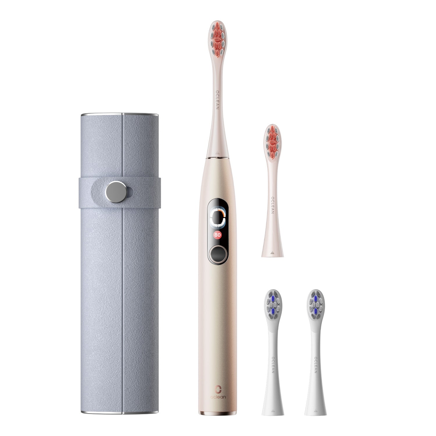 Oclean X Pro Digital Premium Bundle Toothbrushes Gold  Oclean Official
