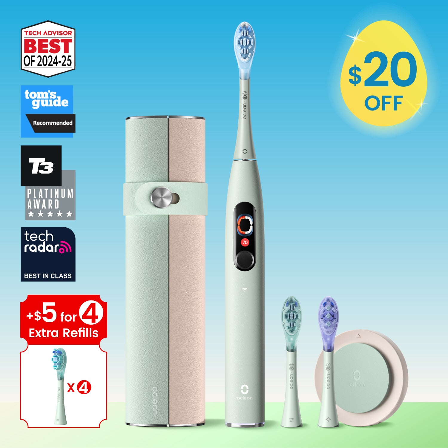 Oclean X Ultra S Sonic Toothbrush