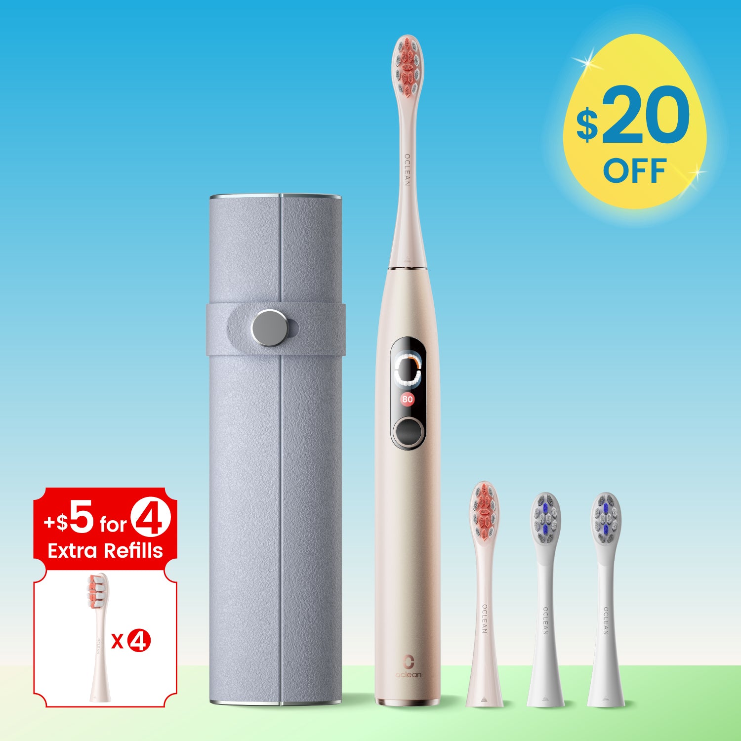 Oclean X Pro Digital Sonic Toothbrush